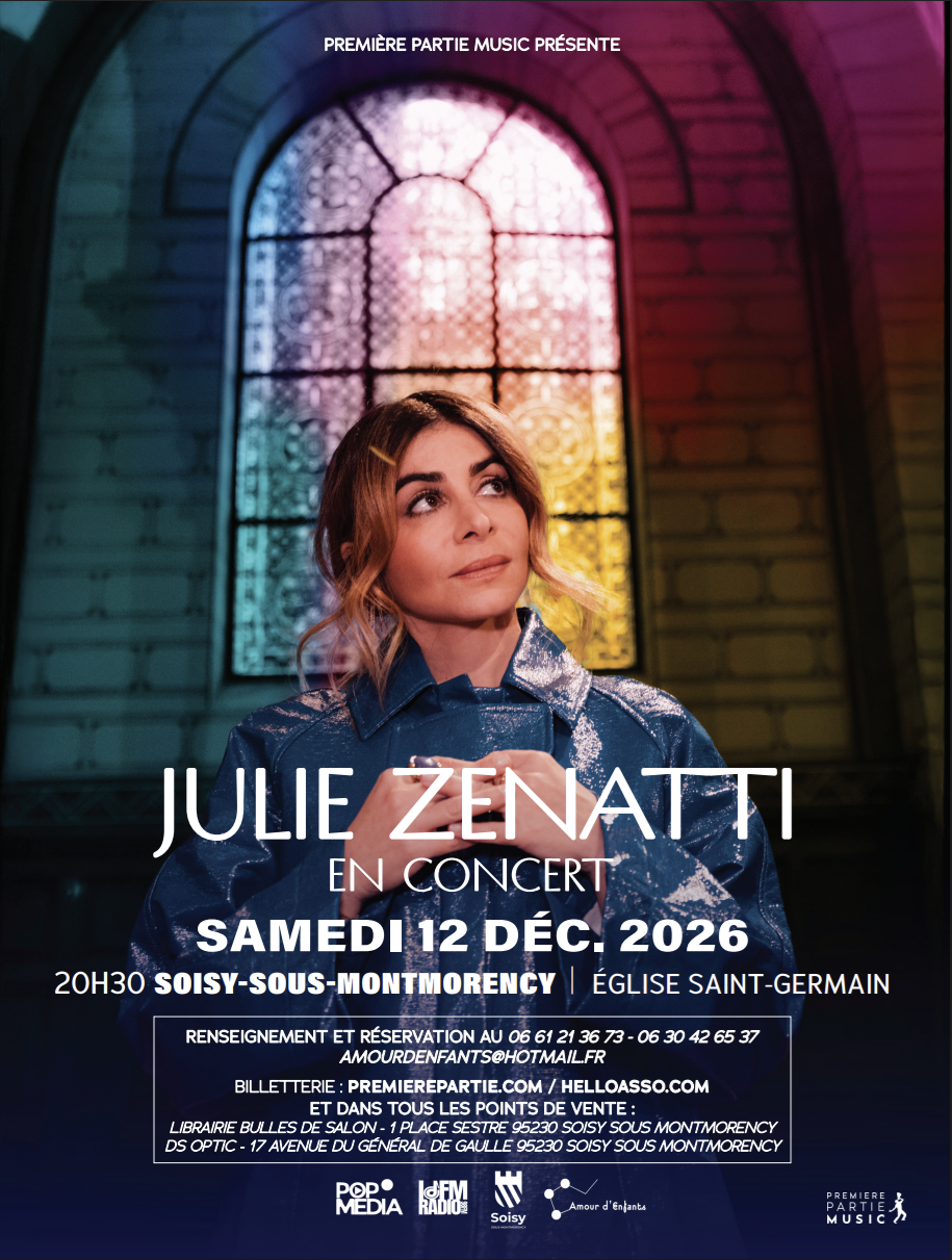 Julie Zenatti en concert en faveur d&rsquo;Amour d&rsquo;enfants.